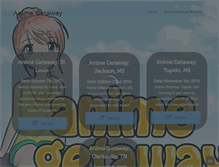 Tablet Screenshot of animegetaway.com